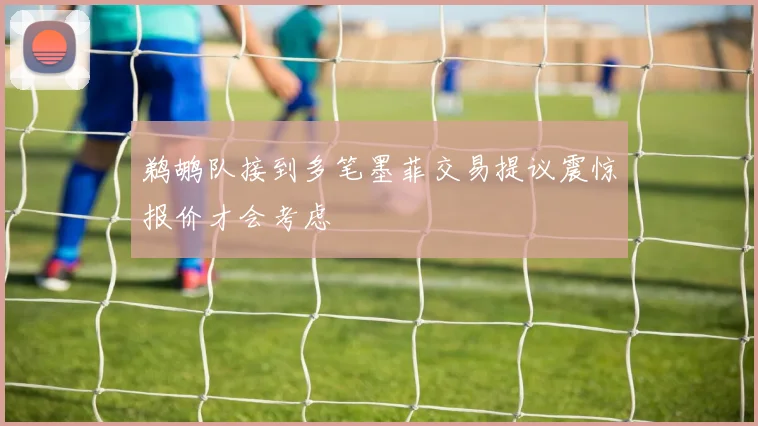 鹈鹕队接到多笔墨菲交易提议震惊报价才会考虑